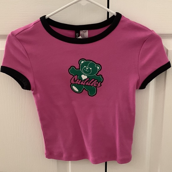 H&M Women’s Bear T-shirt from H&M size XS - Picture 2 of 3